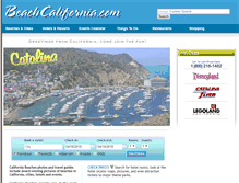 Tablet Screenshot of beachcalifornia.com